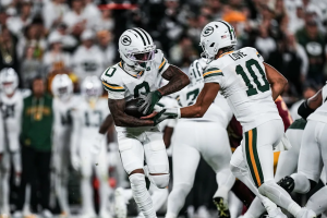 Análise do ataque do Packers no jogo contra o Commanders.